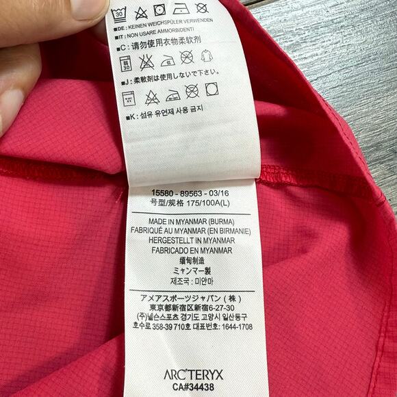 Arc'teryx Fernie Shirt Size L Performance Lightweight Hiking Fishing Camping - Picture 11 of 16